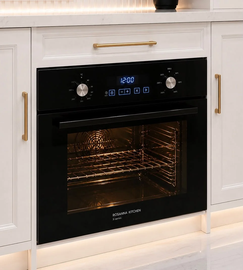 Digital Gas and Electric Oven (X-Series Black Glass)