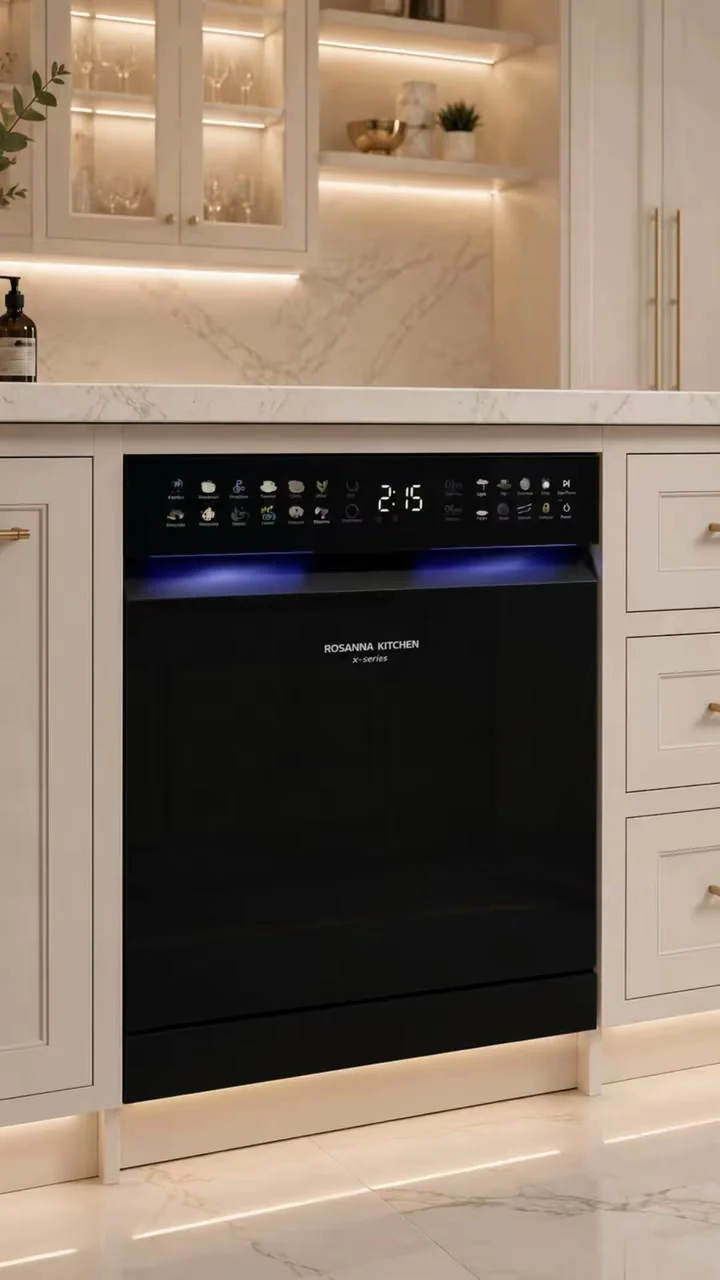 Digital Touchscreen Dishwasher with Sterilizer