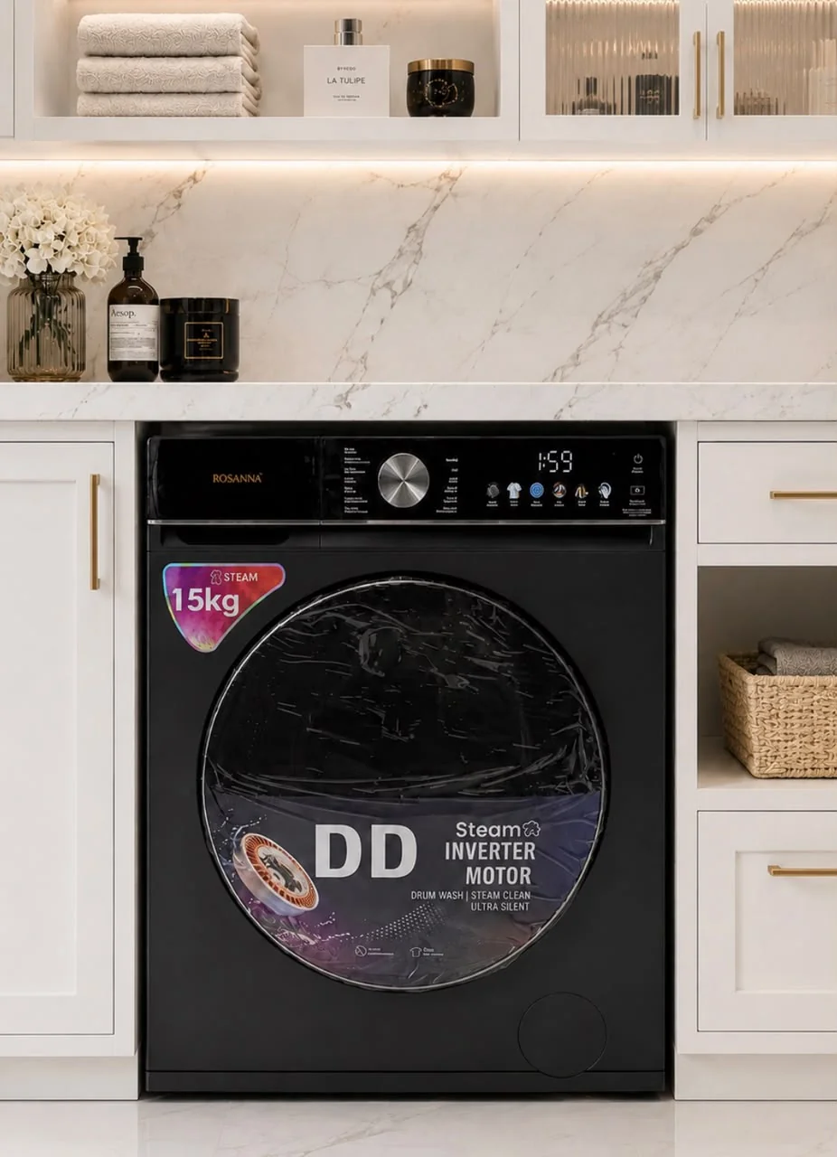 Digital Inverter Washing and Super Drying Machine with Steam Ironing