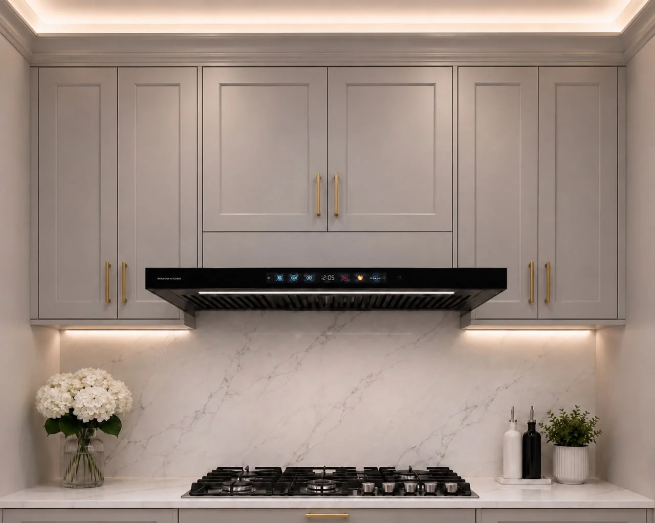 Super Suction Hood with AI Voice Control