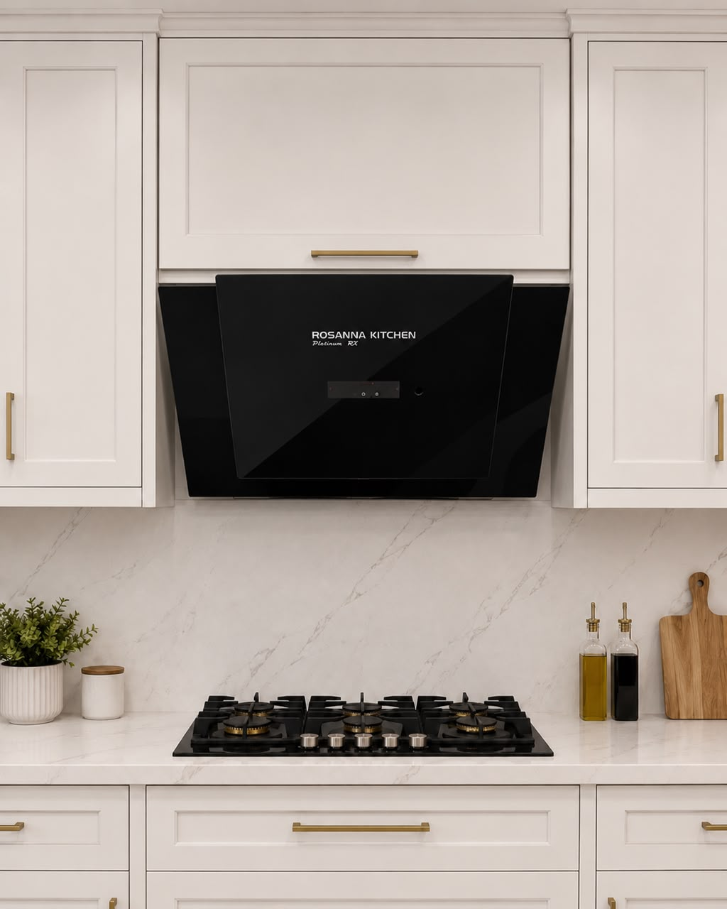 Super Suction Hood with AI Voice Control and Hand Swipe Touch Control Heat Extractor