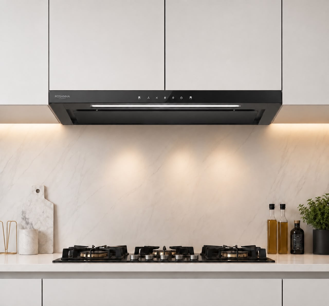 Super Suction Hood with Hand Swipe and Touchscreen Control